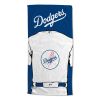 [Personalization Only] OFFICIAL MLB Jersey Personalized Beach Towel - Los Angeles Dodgers